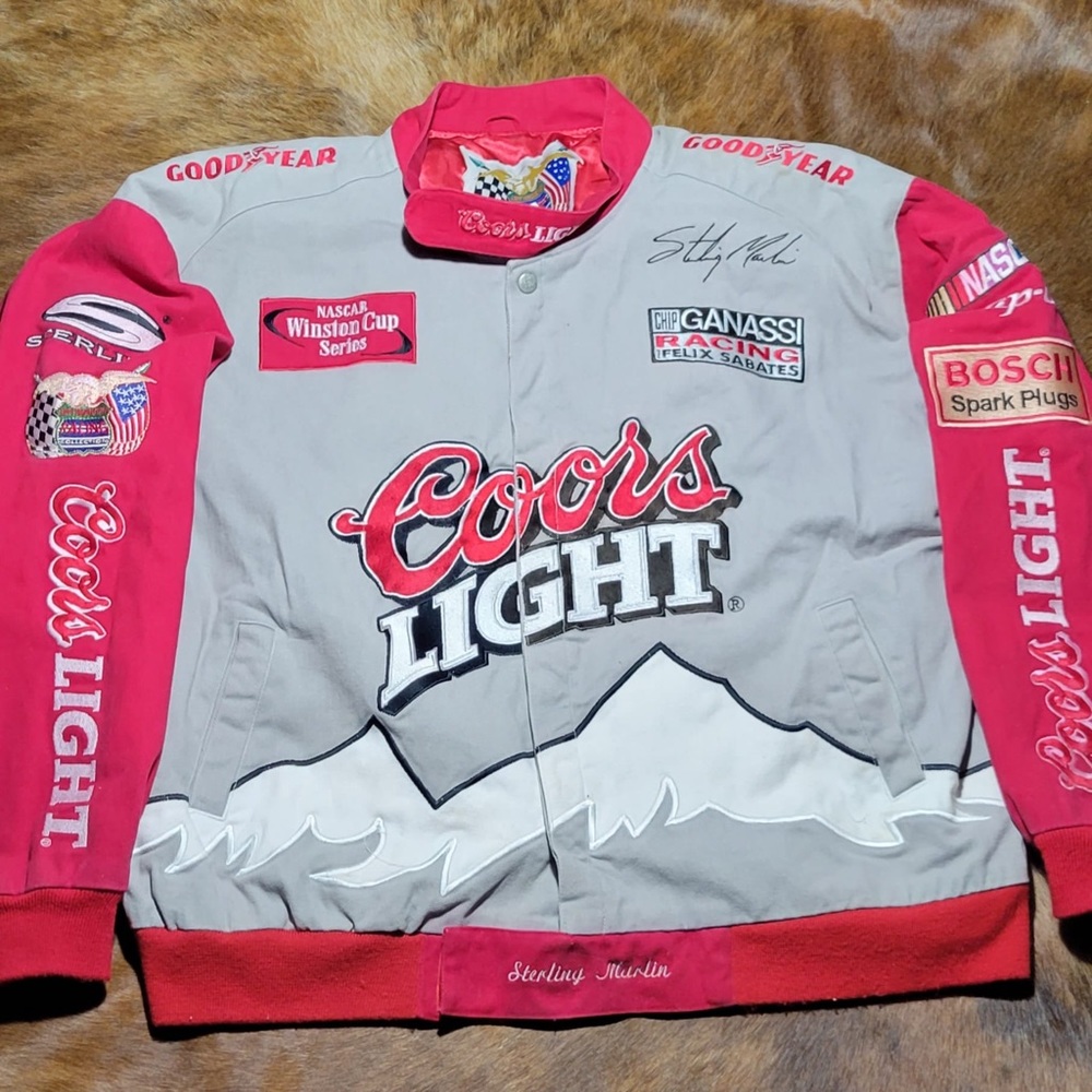 NASCAR Coors-Light Snap Jacket